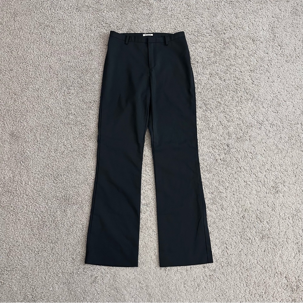 Gap Factory Store Wool Blend Stretch Black Dress Pants Womens 0